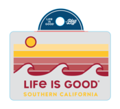 USC Trojans Life Is Good Water Horizon Sticker